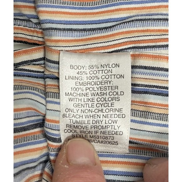 Guess Mens Full Zip Jacket Sz Large Black Zipper Pockets Lined Button Cuffs - Picture 8 of 9